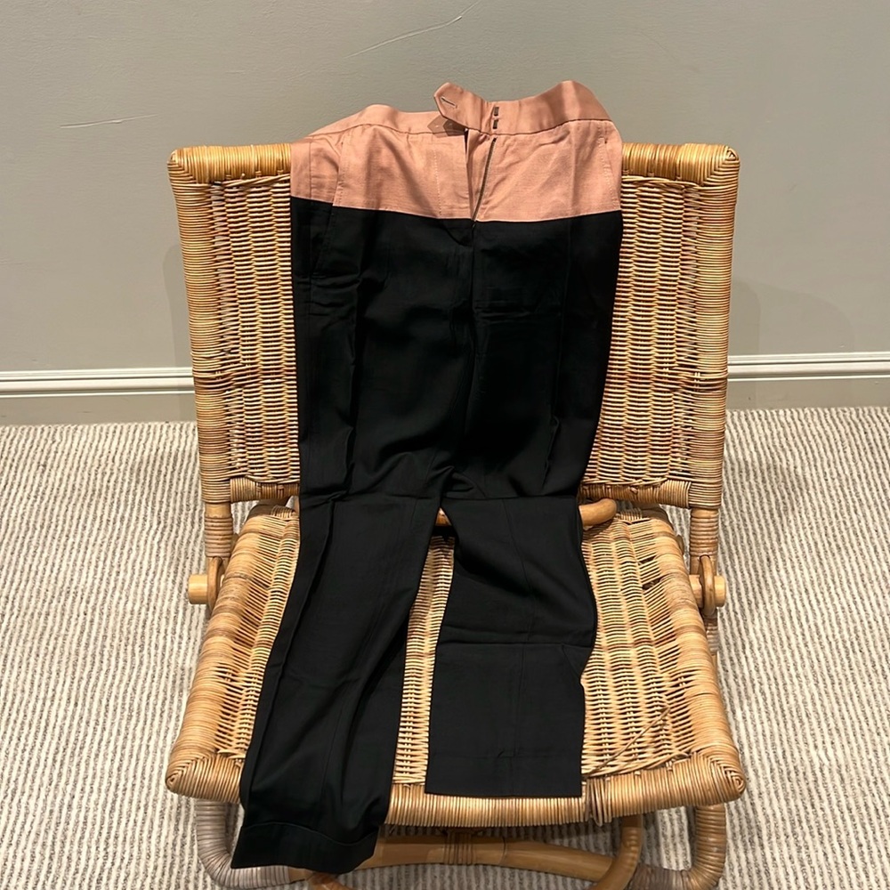 Slim pants from Stella McCartney! Nice dirty pink. So spring!